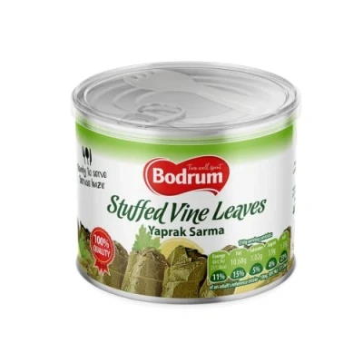 Image of Bodrum Ready Meal Stuffed Vine Leaves 400gr x 15 Pack