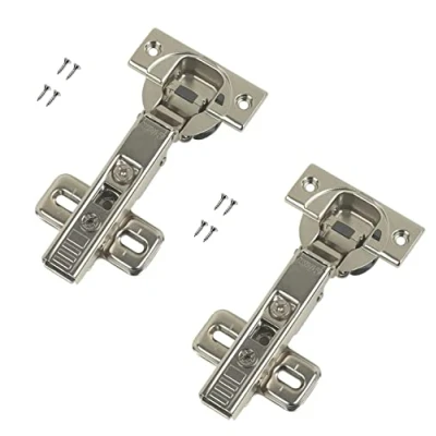 Image of 1 Pair x Blum Soft Close Cabinet Hinge Arm Clip 71B3 &amp; Mounting Plate 173L610 (Overlay Application)