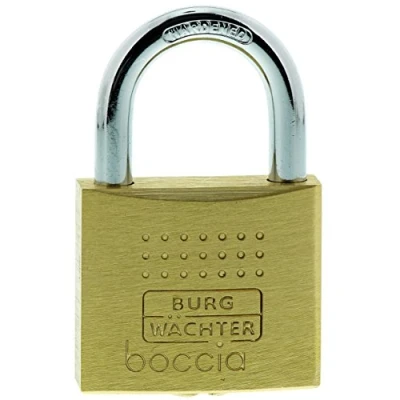 Image of Burg Wächter Padlock 6.5 mm Thickness, Pincers, 6 Keys, Boccia 450 40 SB Price for 1 Each