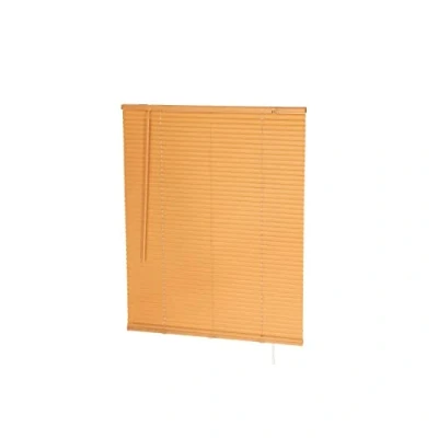 Image of Oypla 80 x 150cm PVC Teak Wood Grain Effect Home Office Venetian Window Blinds with Fixings