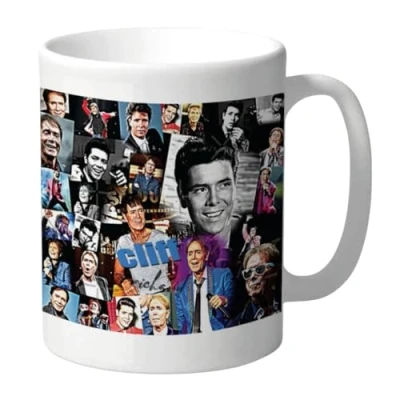 Image of Wanky Candles Cliff Richard Music Singer Coffee Tea Mug Ceramic 330ml 11oz Cup CMUG204