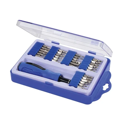 Image of Silverline Precision Screwdriver Bit Set 31pce