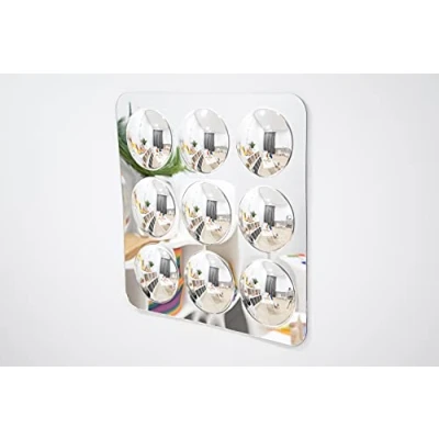 Image of TickiT 72408 Large 9 Domed Acrylic Mirror Panel