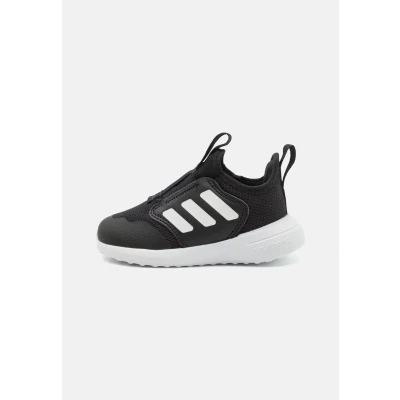 Image of adidas Performance Tensaur Comfort AC I Unisex Road running shoes for kids, Size: 8.5K, Core black/footwear white/core black