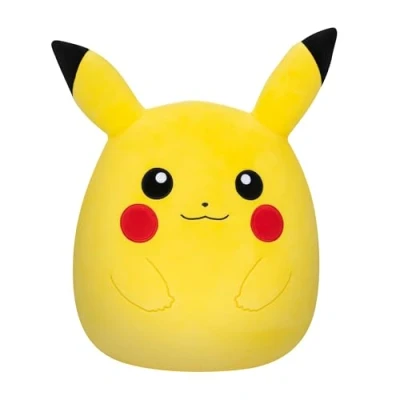 Image of Squishmallows Pokémon 14 Inch Pikachu Plush, Yellow