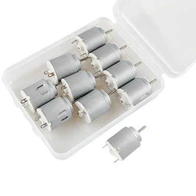 Image of Gikfun DC 3V 6V 140 Motor 2000 RPM for DIY Electric Toy Car Ships Small Fan Arduino (Pack of 10pcs) EK2153x10U