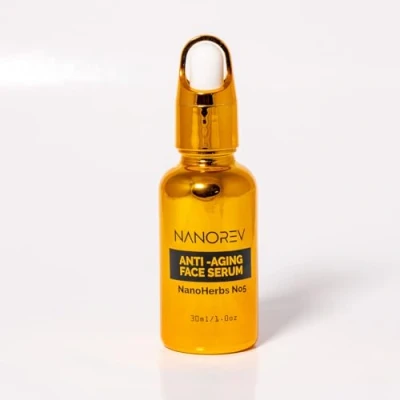 Image of Nanorev Anti Aging Face Serum With NanoHerbs No5 Formula 30ml
