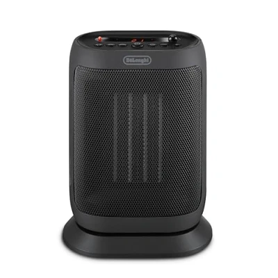 Image of De&#039;Longhi Capsule You &amp; Me Oscillating Fan Ceramic Heater 2kW, Display, Timer, Remote, Eco Function HFXR40T20.G Dark Grey