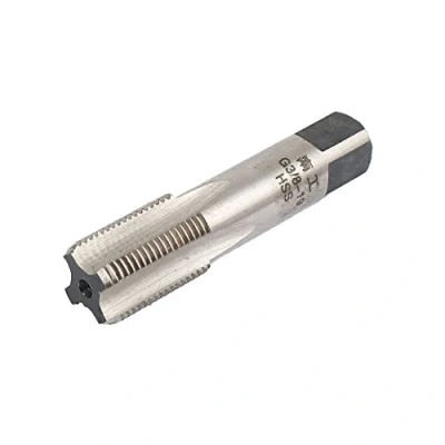 Image of Sourcingmap G3/8 19 55 Degree Taper Pipe Thread 4 Flutes HSS Screw Tap
