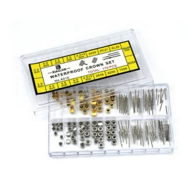 Image of Watch Stem Extender + Crowns Repair Replacement Accessory Tool Kit Set