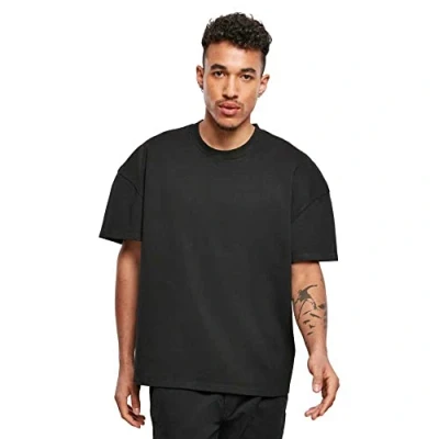 Image of Build Your Brand Men&#039;s Sleeveless Tee T Shirt, Black, XL UK