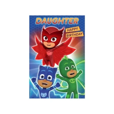 Image of PJ MASKS Daughter Birthday Card