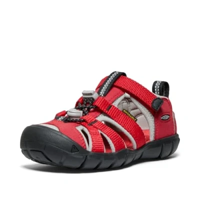 Image of KEEN Seacamp 2 CNX Sandals, Ribbon Red/Alloy, 3 UK