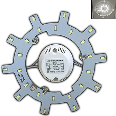 Image of LED Panel 12 Watt Daylight Kit for Ceiling Light Lamp Round Tube G10q