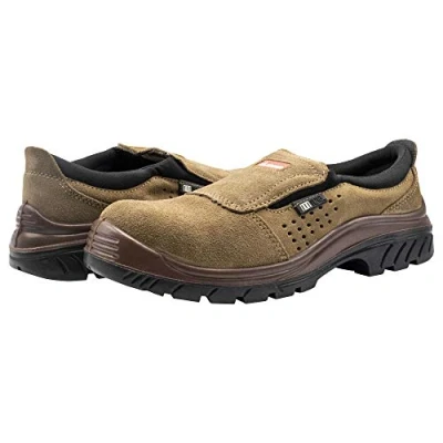 Image of Bellota Non Metal 7227 S1P SRC Lace Less Shoes., Brown, 7222741S1P