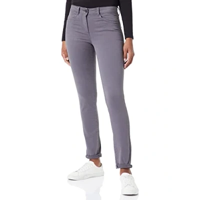 Image of TOM TAILOR Ladie&#039;s 1021692 Alexa Slim Pants, 15417 Evident Anthracite, 32W / 32L