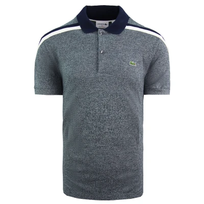 Image of Lacoste Men&#039;s Ph9363 Polo Shirt, Grey (Aconit/Farine Marine Cyx), Medium (Size: 4)