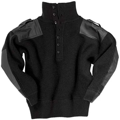Image of Mil Tec Austrian Alpin Pullover Sweater Black 52