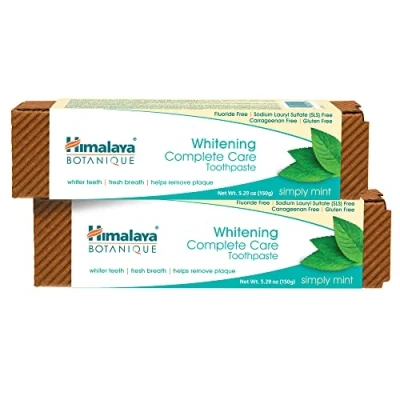 Image of Himalaya Botanique Complete Care Whitening Toothpaste 2 Pieces of 150 g