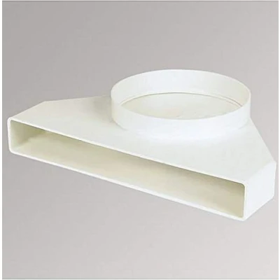 Image of Manrose 1645 System 225 Elbow Plenum Bend with 125mm Spigot