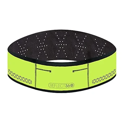 Image of Proviz REFLECT360 Hi Viz Reflective Running Belt Visibility, Yellow