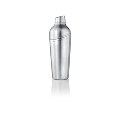 Image of Leopold Vienna 3 Piece Cocktail Shaker, 700ml, Stainless Steel, Silver, 8.6 x 23.8 cm
