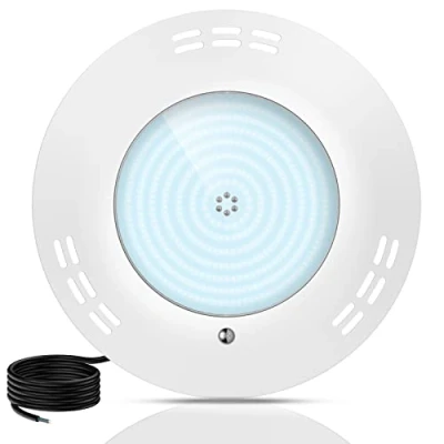 Image of LyLmLe LED Swimming Pool Light Resin Filled Ultra Flat,35W Underwater Submersible Lights Surface Mounted (Equivalent 300W Halogen Bulbs), 3500lm,140 Beam Angle, IP68 Waterproof, 12V AC/DC, 6000K