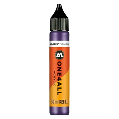 Image of Molotow ONE4ALL Refill Acrylic, Colour 043 Violet Dark 30 ml, Ink for Permanent Marker