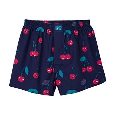 Image of Lousy Livin Cherries Men&#039;s Underwear, blue, L