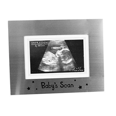 Image of Juliana Aluminium Baby Scan frame 5 x 3.5