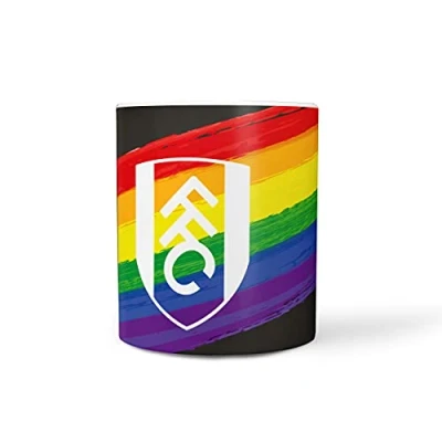 Image of FOCO Championship Football Fulham Fan Rainbow Mug