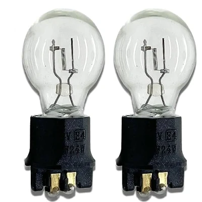 Image of LiteSync HLG PW24W Wx2 Halogen Bulbs 2 x 12V 24W Clear White DRL Indicator Fog 89092 Superior Illumination Highly Efficient