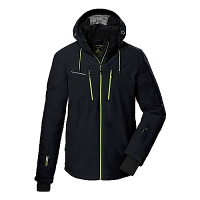 Image of Killtec Men&#039;s Ksw 44 Mn Ski Jacket/Functional Jacket with Removable Hood and Snow Guard
