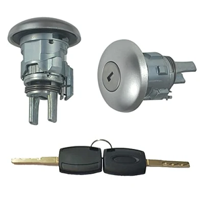 Image of FanPaYY Front Door Lock Barrel w/2 Key 1781417 1926219 for Transit MK8 Custom Tourneo
