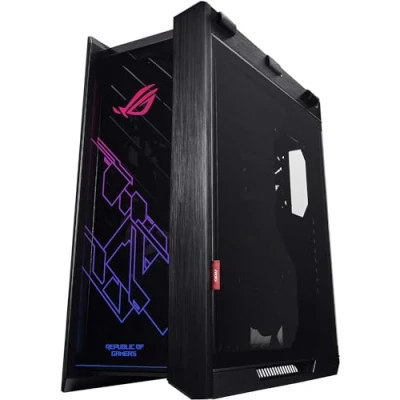 Image of ASUS ROG Strix Helios RGB ATX/EATX Mid, Tower Gaming Case with Tempered Glass, Aluminium Frame, GPU Braces, 420 mm Radiator Support and Aura Sync, Black