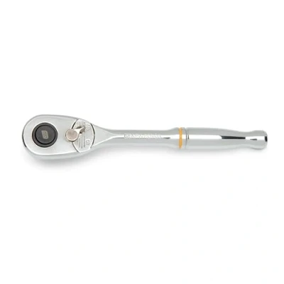 Image of GEARWRENCH 1/4&quot; Drive 90 Tooth Quick Release Teardrop Ratchet 81014T