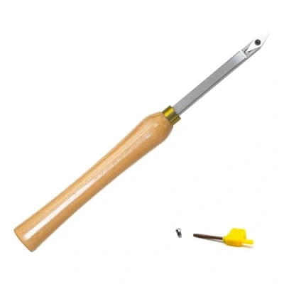 Image of CDBP Woodturning Tool Detailer Carbide Tipped Lathe Chisel Bar with Ci4 Diamond Tungsten Insert Cutter for Wood DIY