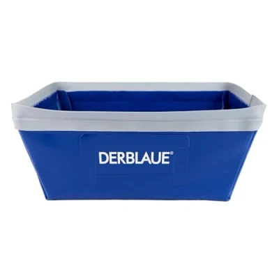 Image of DERBLAUE® 12001 Highly Flexible Collection Tray for Water/Oils, Blue