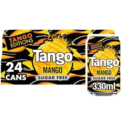Image of Tango Mango Sugar Free, 330 ml (Pack of 24)