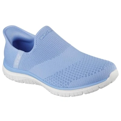 Image of Skechers Women&#039;s Virtue Sleek Sneaker, Blue, 3 UK