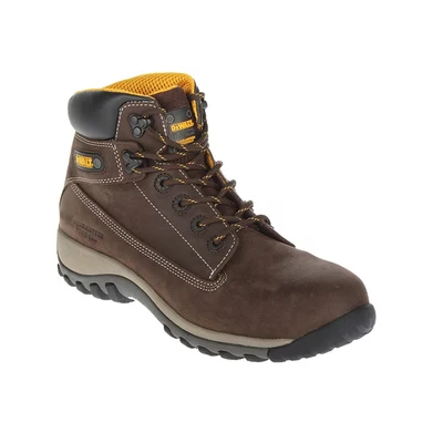 Image of DeWalt Hammer Mens Safety Boot Leather Upper Composite Toe Cap S1 P SRA UK Size 6