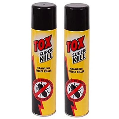 Image of Karrma 2 X 300 ml Crawling Insect Killer Spray Aerosol, Fast Acting Bug Treatment, Tackles Repeat Infestations in The Home