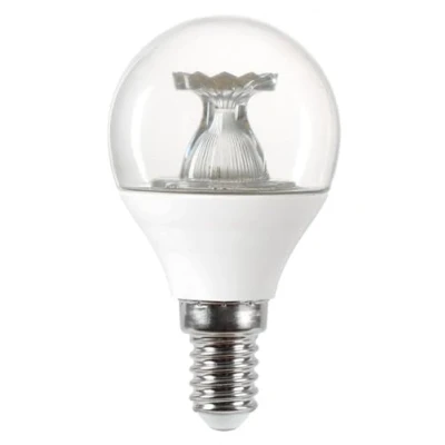 Image of Integral ILGOLFE14DE092 4.9w LED Golf Ball Bulb, 4000K, clear, dimmable, E14, 470lm =40w