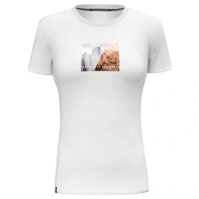 Image of Salewa Pure Design Dry T Shirt Women, White, L, Female
