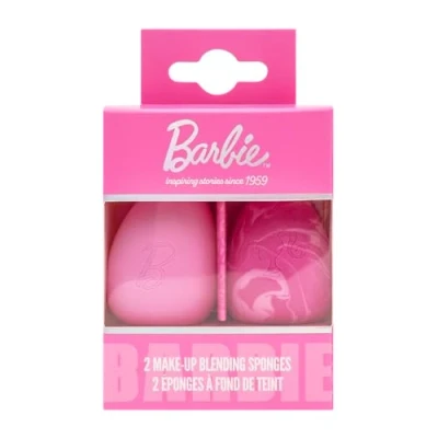 Image of Barbie Make Up Blender Sponge Duo for foundation, BB Cream, Contouring and Concealer application Blending