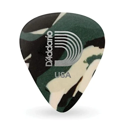 Image of Planet Waves Medium Camouflage Celluloid Guitar Picks (Pack of 10)