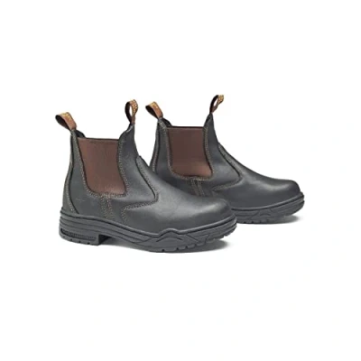 Image of Mountain Horse Protective Jodhpur Boots Brown Unisex