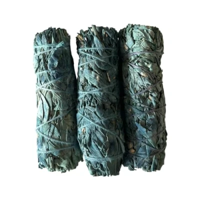 Image of 3x Nag Champa White Sage 4&quot; Smudge Sticks