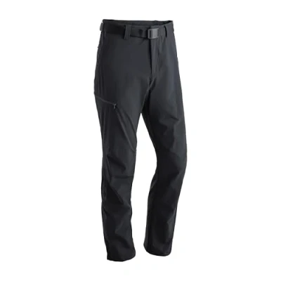 Image of Maier Sports Herren Wanderhose Roll up Nil, Black (Black), 48