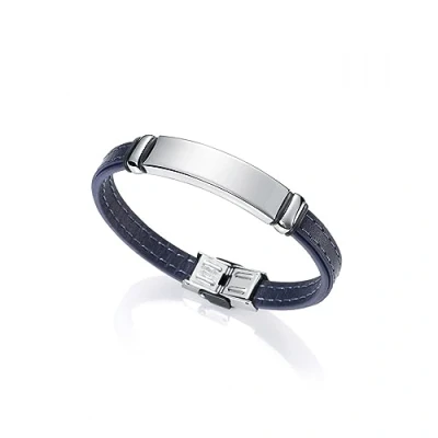 Image of Pulsera Viceroy AIR 6371P09013 hombre piel y acero